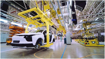 数字孪生赋能智能制造 探秘爱驰汽车上饶超级智慧工厂